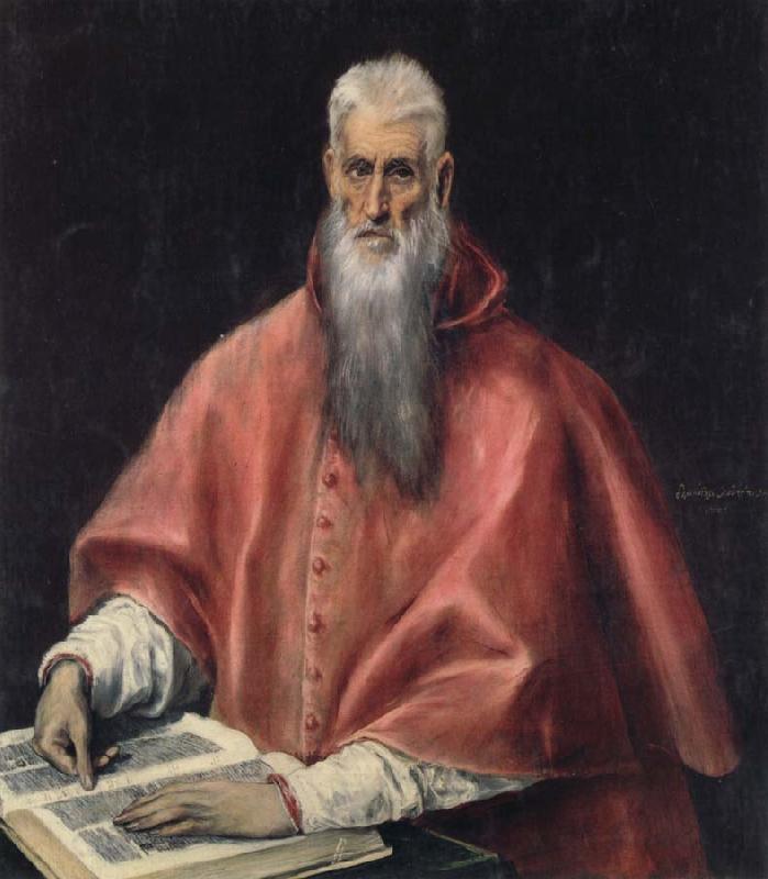 El Greco St.Jerome oil painting picture